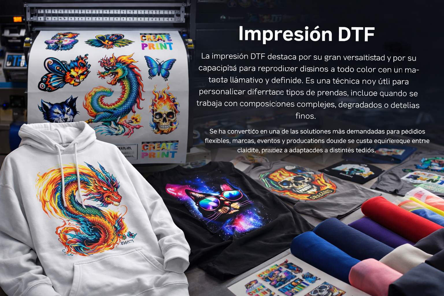 Impresión DTF